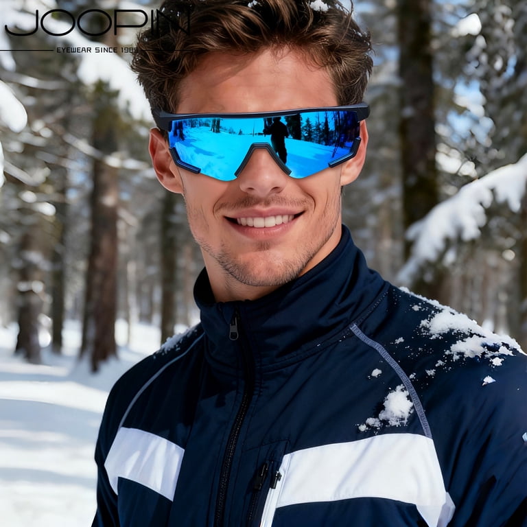 women's mens blue polarized sunglasses