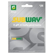 Subway $25 Gift Card