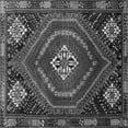 thumbnail image 1 of Ahgly Company Indoor Square Persian Gray Traditional Area Rugs, 6' Square, 1 of 1