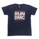 thumbnail image 1 of Run DMC - Camiseta Logotipo de Algodón para Adultos Unisex (Marino), 1 of 2