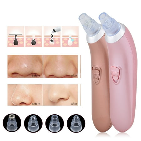 Facial Equipment HURRISE 4in1 Electric Blackhead Acne Oil Remover Vacuum Suction Machine Exfoliating Skin Firming Face Pore Cleaner Facial Beauty Equipment ()