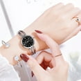 thumbnail image 4 of Ausyst Watch for Women Fashion Star Inlaid Rhinestone Stainless Steel Watch Ladies Quartz Watch, 4 of 4