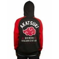 thumbnail image 2 of Ripple Junction Naruto Shippuden Akatsuki Shinobi Adult Hoodie Large Black/Red, 2 of 2