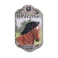 thumbnail image 4 of TrendyDecor4U Porch Decor Welcome Sign Horse Wall Art LP-100, 4 of 4