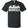 thumbnail image 3 of Inktastic Nashville Skyline Grunge T-Shirt, 3 of 5