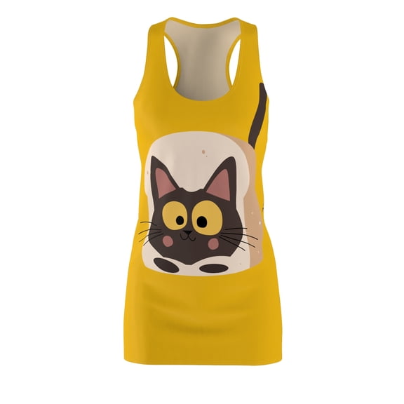 Women's Cut & Sew Racerback Dress (AOP)