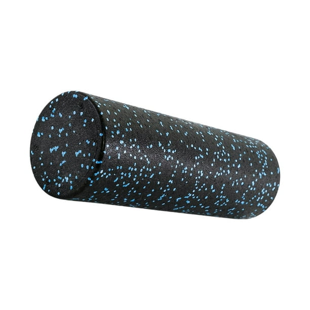Rodillo de espuma para cuello, de Yoga, práctica y flexible, cintura, hombros, espalda, hombres y mujeres, rodillo de espuma para Pilates para 15cmx45cm Azul