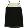 thumbnail image 1 of Blusa sin mangas con flecos para mujer Kensie negro XS, 1 of 1