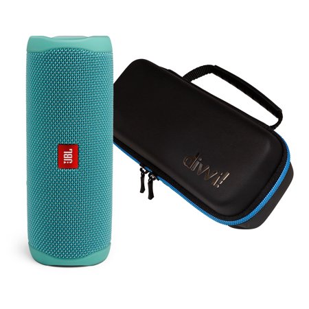 JBL Flip 5 Teal Bluetooth Speaker w/divvi! Hardshell Case Kit price history on PriceWatchPro