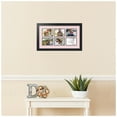 thumbnail image 2 of ArtToFrames Collage Photo Picture Frame with 6 - 3.5x5" Openings, Framed in Black with Hollyhock and Black Mats (CDM-3926-90), 2 of 8