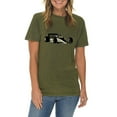 thumbnail image 3 of Plus Size Open Wheel Racer Graphic Design Vintage Crewneck Tee - Vintage Olive XL, 3 of 4