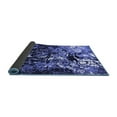 thumbnail image 2 of Ahgly Company Indoor Square Oriental Blue Industrial Area Rugs, 7' Square, 2 of 4