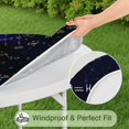 thumbnail image 5 of Math Equations Astronomy Symbols Blue Pattern Round Fitted Tablecloth with Elastic Edge,Dining Table Cover Waterproof,Outdoor Round Tablecloth for Camping,Dining,Indoor and Outdoor, 5 of 7
