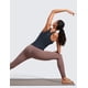 thumbnail image 3 of Top CRZ YOGA Butterluxe con espalda racer y sostén acolchado Azul Marino L, 3 of 6