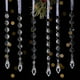 thumbnail image 4 of 6 Piezas de Adornos Navideños de Copo de Nieve Colgantes de Acrílico de Cristal, Decoración Navideña, Carámbano, Colgante de Gota de Agua., 4 of 7