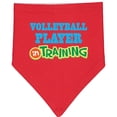 thumbnail image 2 of Inktastic Volleyball Player Kids Baby Bandana Bib, 2 of 4