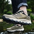 thumbnail image 5 of Mens Sneakers Leather Running Shoes Trainers Sneaker Casual Hiking Shoes, 5 of 8