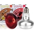 thumbnail image 1 of czcpp-Reptile Lampe Chauffante, 2 Ampoules 75W Intenses et Infrarouges pour Reptiles, Lumière de Nuit UVA Rouge pour Dragon Barbu, Lézard, Gecko, Reptile, 1 of 4