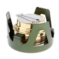 thumbnail image 1 of 2x de portátil, mini quemador de latón de aleación de aluminio para acampar libre, senderismo, mochilero, picnic, equipo de coc DYNWAVEMX Alcohol para acampar, 1 of 8