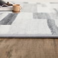 thumbnail image 3 of Runner Rug Washable Checkered  Rugs for Living Room Bedroom Kitchen Hallway Entryway Laundry Contemporary Abstract Rug Modern Geometric Rug Low Pile Office Rug Non Slip Blue, 3 of 9