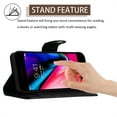 thumbnail image 3 of Allytechgroup Wallet Case for iPhone 16e with Card Cash Slots, Luxury Premium PU Leather Kickstand Shoulder Strap Lanyard Shockproof Anti-Fall Full Body Protective Flip Shell, Black, 3 of 7