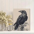 thumbnail image 2 of Qisvanset Black Raven Canvas Print 12x16 Inch Bar Hallway Decor, 2 of 8