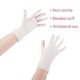 thumbnail image 3 of Guantes de examen McKesson de vinilo elástico sin polvo, tamaño mediano, 100 unidades, 3 of 5