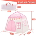 thumbnail image 2 of Tents for Girls, Outdoor Indoor Portable Kids Children Play Tent for Girls Pink Birthday Gift WRWQ632PK-1, Princess Castle Play House for Child Boys, 2 of 5