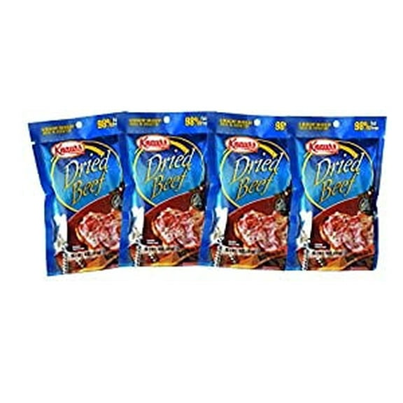 Knauss Dried Beef (4) 3 oz. packages Refrigerated