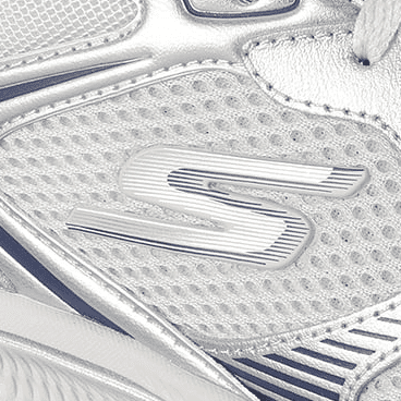 Silver/Navy