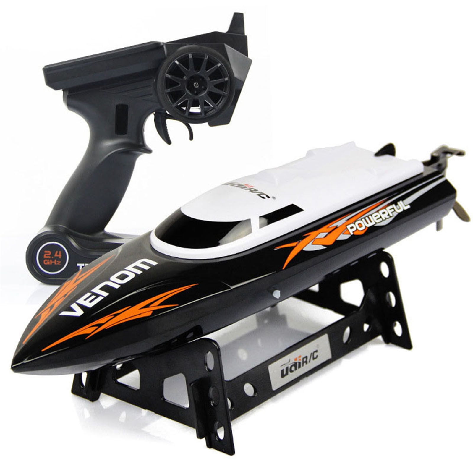 RC BOAT HIGH SPEED RADIO CONTROLLED MOTOR 20KM/H REMOTE CONTROLLED TOY GIFT U2V7 