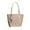 Khaki, variant on Dogtooth Bag 2025 New Shopping Shoulder Bag Fish Scale Design Tote Bag Mens Belts Casual