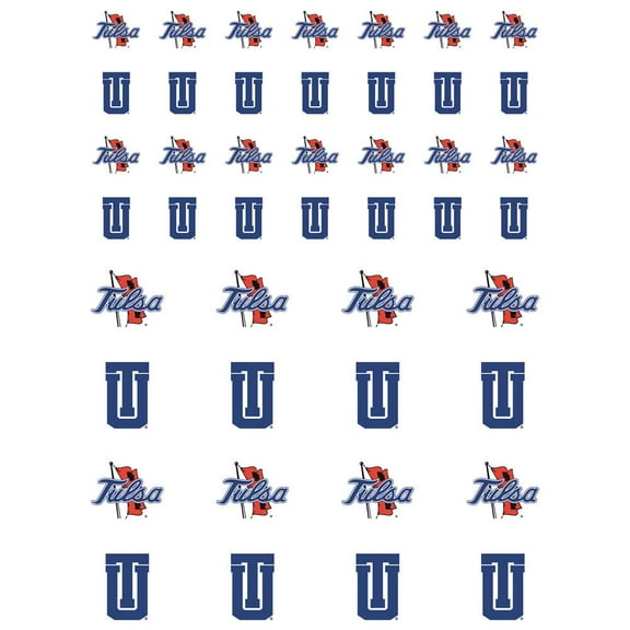 Tulsa Golden Hurricanes Small Sticker Sheet - 2 Sheets