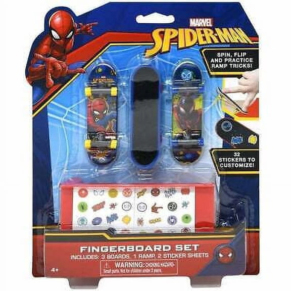 Spider-Man Fingerboard Set with Accessories