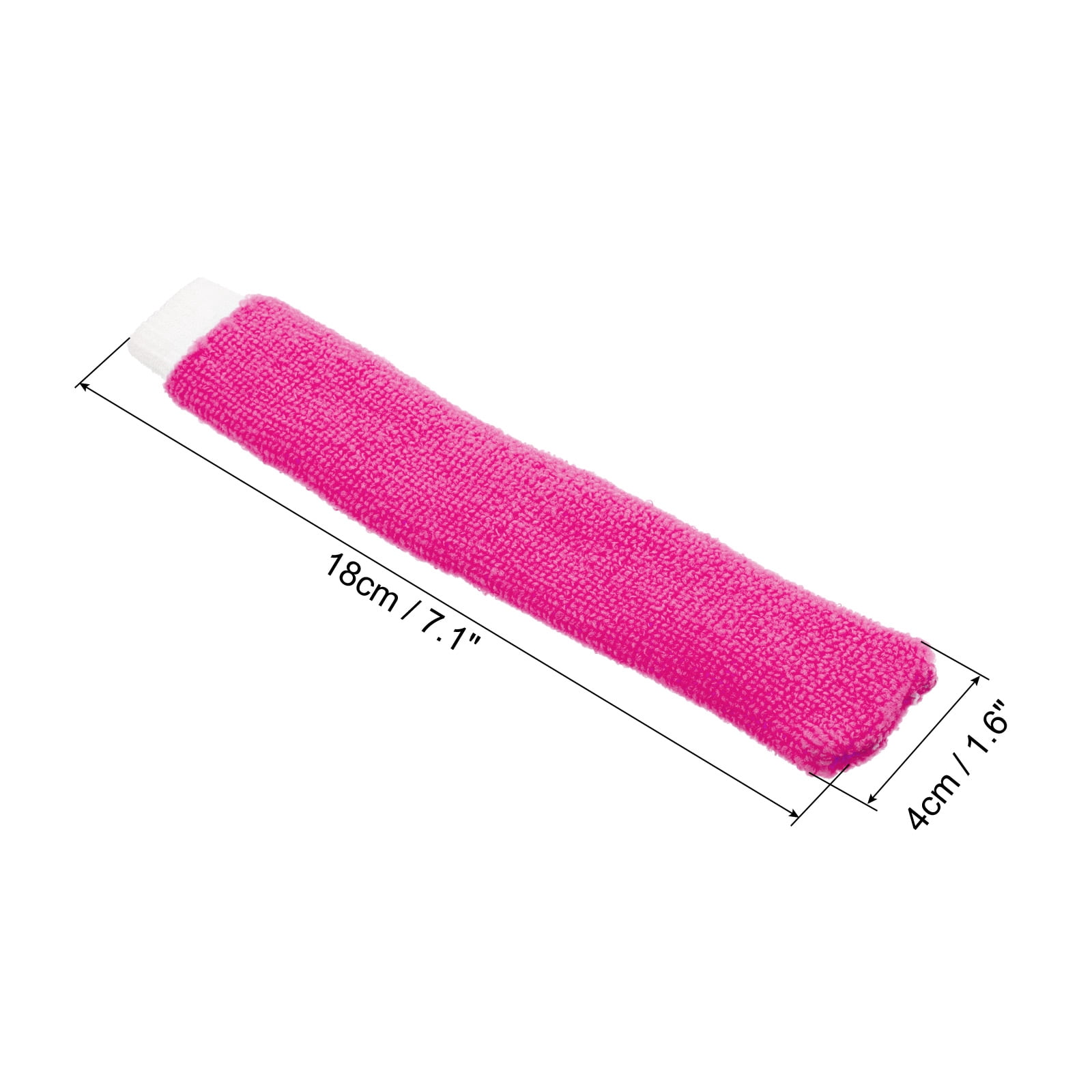 Unique Bargains Grip Nylon Racket Overgrip Racquet Grip Hand Glue Sweatband Fuchsia