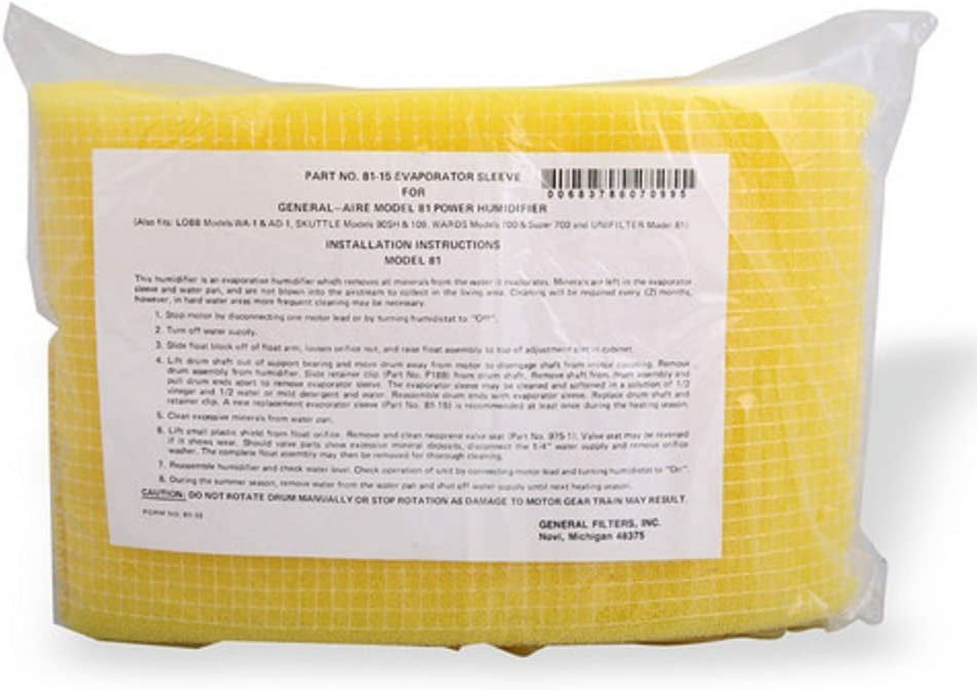 81-15 GeneralAire Humidifier Evaporator Sleeve Replacement Filter [Kitchen]