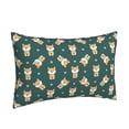 thumbnail image 2 of Fotbe Cute Shiba Pillow Cases - Envelope Closure - Luxury, Extra Soft, Cooling Pillow Covers - Wrinkle, Fade, Stain Resistant-14"x20", 2 of 9