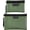Green, variant on XC Fireproof Safe Money Document Bag with Lock 2 Pcs Notary Journal Waterproof Bag with Zipper for A4 Storage Pouch File Passport Tablet, 14 x 10 Inch and 6.7 x 10 Inch