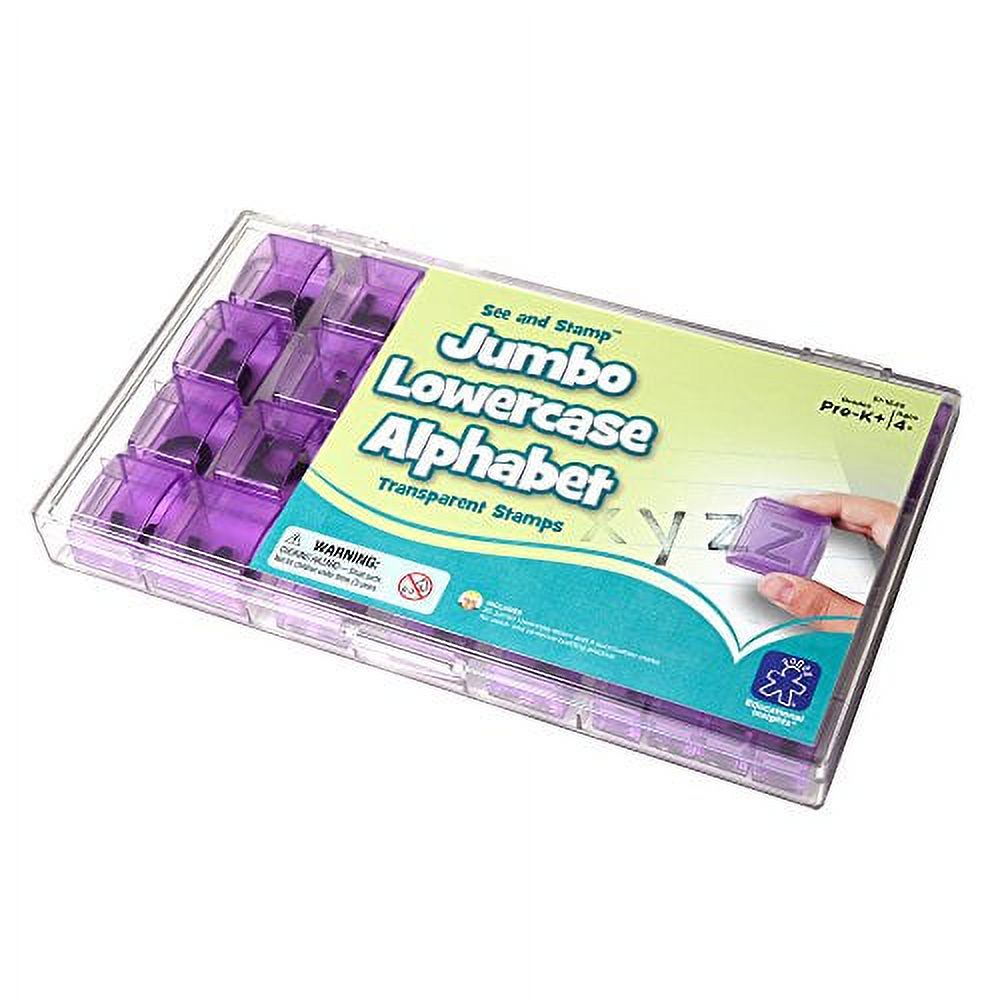 Educational Insights See and Stamp Jumbo Lowercase Stamps - image 2 of 3