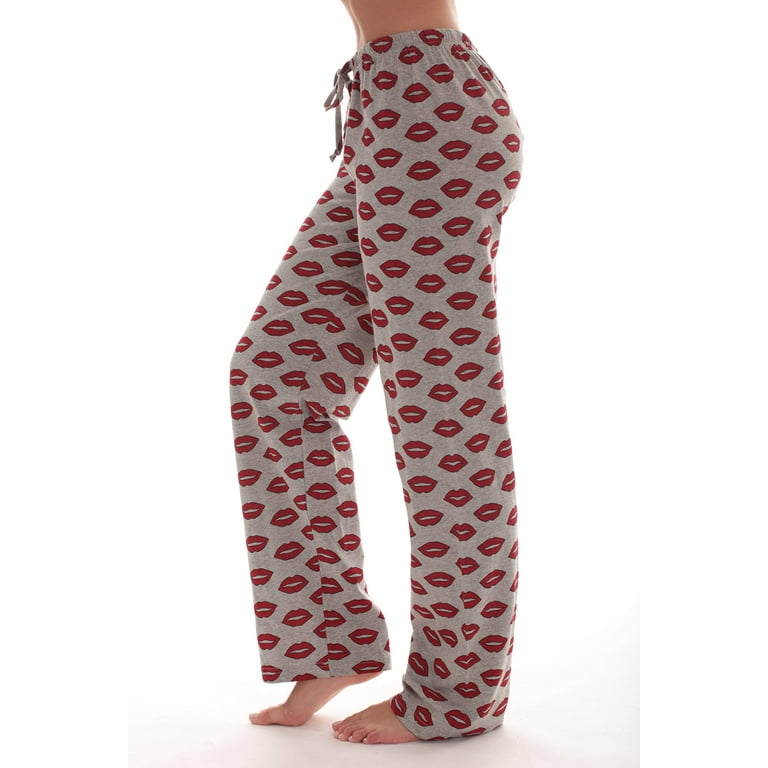 Rainbow Buffalo Plaid Pastel Women's Pajama Pants Casual Sleepwear