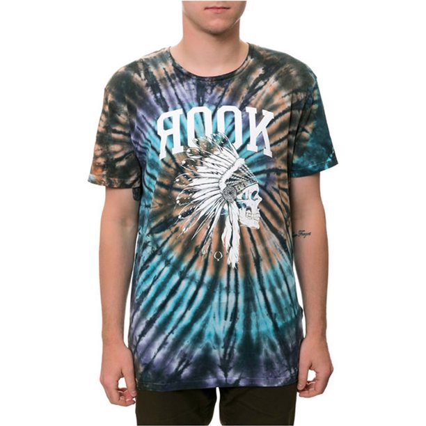Camiseta ROOK The Chief Skull gráfica para hombre multicolor mediana