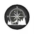 thumbnail image 2 of Boussole de Montagne Housse de Pneu de Rechange pour SUV Remorque Navigation 14 Pouces 15 Pouces 16 Pouces 17"h, 2 of 4