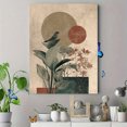 thumbnail image 4 of UXIEQU Botanical Bird Abstract Geometric Canvas Wall Art Print 15.75x11.81 Inches, 4 of 8