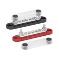 thumbnail image 2 of GUOOL 150A Power Distribution Block 48V Busbar Sturdy for Vehicle Boats Truck 2 Pieces, 2 of 9