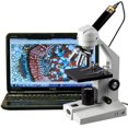 thumbnail image 3 of AmScope 40X-800X Student Compound Microscope Plus Digital Camera Imager, 3 of 9