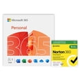 thumbnail image 1 of Microsoft 365 Personal 12-mos + Norton 360 Standard 1-Device 1-Year [Digital Download], 1 of 25