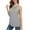 Gray, variant on LYXSSBYX Tank Tops for Women Women's Fashion Summer Sexy Sleeveless Solid Light Breathable Tank Tops