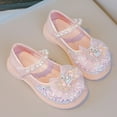 thumbnail image 6 of REDARER Girls' Soft Sole Shoes with Rhinestones,13, 6 of 9