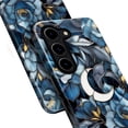 thumbnail image 2 of Case for Samsung Galaxy S23, Stained Glass Floral and Moon Phone Case Military-Grade Drop Protection Cover for Women Girl - Glossy, 2 of 7