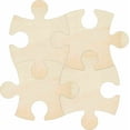 thumbnail image 2 of Unfinished Wood Interlocking Puzzle Shape 16" / 1/8", 2 of 5